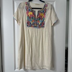 Entro Embroidered Dress
